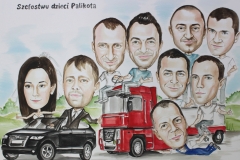 karykatura firmowa