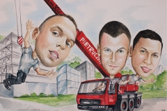 karykatura urodzinowa dla kolegi