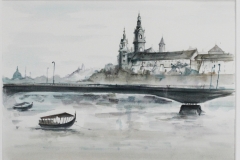 akwarela- Wawel