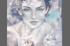 Portret w jasnej tonacji