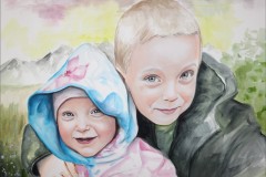 Rodzeństwo portret