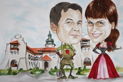 karykatura dla szefowej